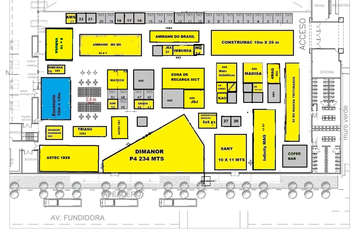 Espacio 6m x6m