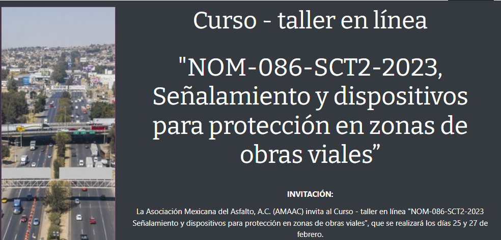 Acceso General curso NOM-086-SCT2-2023